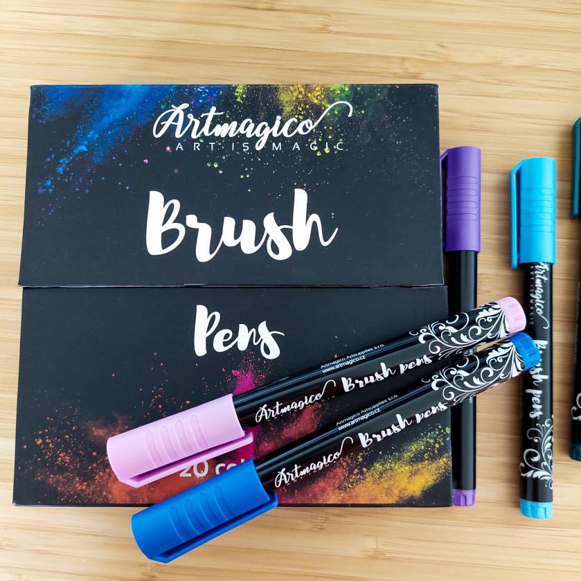 Artmagico brush pens